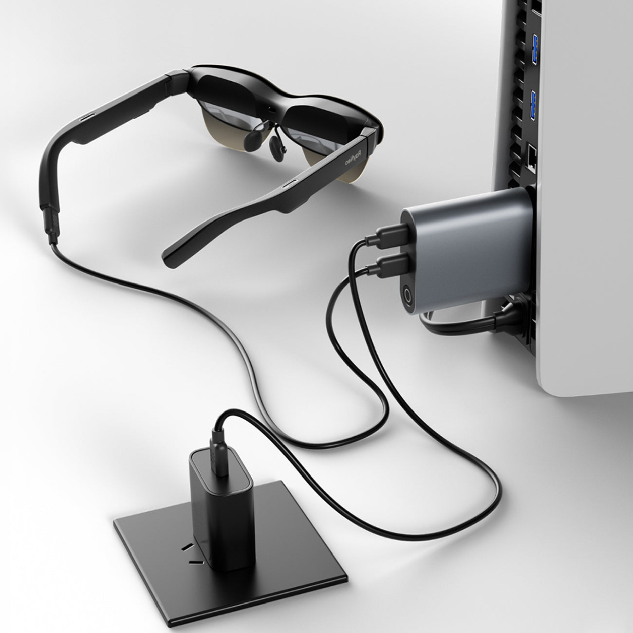 RayNeo HDMI to Glasses and Charging Adapter