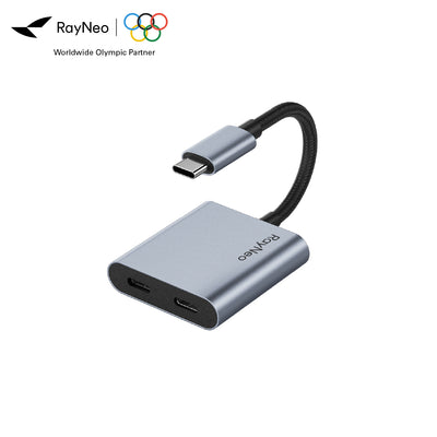 RayNeo USB-C to Glasses and Charging Adapter