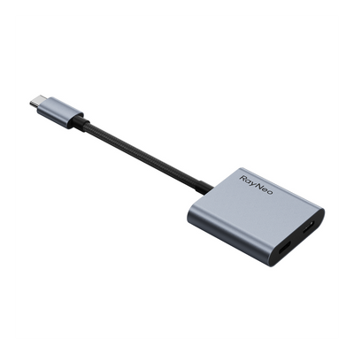 RayNeo USB-C to Glasses and Charging Adapter